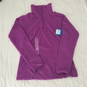 Columbia Fleece Women's Purple Sweater XS